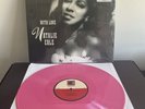NATALIE COLE Unforgettable With Love 2LP VG++ PINK VINYL In Shrink HYPE STICKER