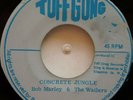 45 REGGAE / BOB MARLEY & THE WAILERS / CONCRETE JUNGLE / TUFF GONG / LISTEN