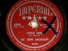 Lil' Son Jackson ‎– Imperial 638 78RPM   Dirty Work / Little Girl - 1953