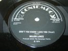 Uptempo 70's UK Northern Soul Major Lance Don't you know I love you Contempo