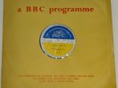 BBC Transcription LP The Navy Lark 56 with cue sheet (Single sided LP)