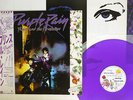 PRINCE PURPLE RAIN WARNER P-13021 JAPAN OBI PROMO PURPLE VINYL LP