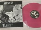 Nirvana Bleach PINK Translucent vinyl - vinyl nm+ cover nm-