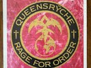 Queensrÿche Rage For Order Vinyl LP 1986 EMI America ST-17197 Black Ring