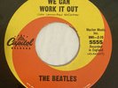 Beatles We Can Work It Out UNPLAYED 1965 US Capitol WC Swirl Vinyl 45 NOS OSS