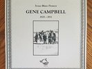 GENE CAMPBELL / TEXAS BLUES PIONEER 1929-1931   Austria Wolf  Album   NEW