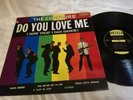 THE CONTOURS UK ORIOLE LP DO YOU LOVE ME  1963 ORIGINAL RECORD REPRO SLEEVE