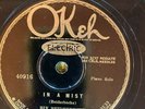 Okeh 40916 Bix Beiderbecke IN A MIST/Wringin An' Twistin'  1927  Jazz 78 rpm E-