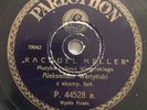78 RPM 10” ALEXANDER VERTINSKY WERTYNSKI - PARLOPHON - P 44528 - POLAND