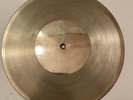 THICK SILVER BRASS 78 RPM UNKNOWN RECORDING 60 OZ