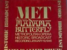 Metropolitan MET Opera Madama Butterfly Puccini Recordings 3x LP Box Set