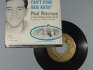 PAUL PETERSEN • She Can't Find Her Keys \ Very Unlikely • 1962 PS LISTEN