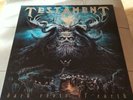 Testament Dark Roots Of Earth 2LP BLUE LTD 2012 EU with Poster
