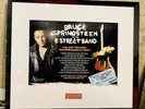 BRUCE SPRINGSTEEN Unique Frame. Only One Copy Exists. Cadre Concerts En France