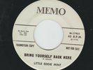 R&B SOUL POPCORN - LITTLE EDDIE MINT - BRING YOURSELF BACK HERE -HEAR PROMO MEMO