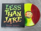 Less Than Jake Silver Linings /100 alternate cover 12” vinyl record tri color