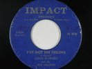R&B Soul 45 - Louis Howard & Red Hearts - I've Got The Feeling - Impact - mp3