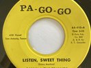 Latin Northern Soul DANNY & THE TEJANOS Listen, Sweet Thing 45 Whats The Word