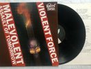 VIOLENT FORCE - MALEVOLENT ASSAULT OF TOMORROW (1989) - LP - VERY RARE  EX