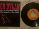 RARE FRENCH EP BOB DYLAN WITH GOD ON OUR SIDE