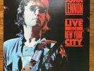 JOHN LENNON LIVE IN NEW YORK CITY VINYL EMBOSSED COVER 1986 RAINBOW CAPITOL NM