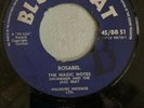 DOO WOP 45 MAGIC NOTES BLUE BEAT 51 ROSABEL / I'M NOT WORTHY 