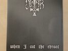 Ohtar - When I Cut The Throat Fullmoon Goatmoon Peste Noire Dark Fury LP