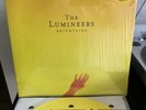 THE LUMINEERS Brightside VG++ CANARY YELLOW VINYL in Shrink HYPE STICKER