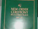 New Order Ceremony 12 inch single 1st UK press autographed by Peter Hook