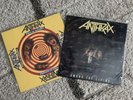 Anthrax vinyl records Among the Living/State Of Euphoria OG Pressing