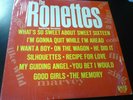 THE RONETTES FEATURING VERONICA LP 1965 COLPIX BLUE in Shrink Ronnie Spector RIP