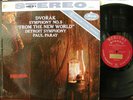 Paray/Dvorak “New World” Symphony Mercury Stereo SR 90262