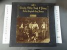 CROSBY STILLS NASH & YOUNG DEJA VU ORIGINAL TEXUTRED COVER LP SD-7200