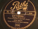 78 RPM RINA KETTY J'attendrai PATHE PA 1477 Soundtrack Das U-Boot