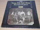 CROSBY STILLS NASH & YOUNG - DEJA VU - VINYL LP RECORD 1970  RED / PLUM ATLANTIC