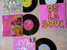 DE LA SOUL Say No Go, Me Myself & I, Eye Know etc Hip Hop 7'' vinyl records x 4
