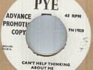 DAVID BOWIE*CAN'T HELP THINKING ABOUT ME*DEMO*MOD*BEAT*PYE LABEL*HEAR BOTH