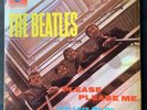 THE BEATLES - PLEASE PLEASE ME VINYL LP. BLACK & GOLD 1st PRESSING. WARPED