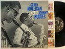 GERRY MULLIGAN MEETS JOHNNY HODGES LP VERVE 1960 ORIG MONO JAZZ TRUMPETER LOGO