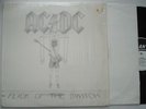 AC/DC Flick Of The Switch EX ATLANTIC 80100-1 Original Embossed LP inner shrink