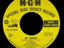 The Beatles With Tony Sheridan ‎– My Bonnie K13213, promo, US, 1964
