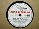 BILLIE HOLIDAY - Willow Weep For Me / Stormy Blues 78 rpm disc (A+++)
