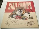 Rare  Living Proof by STATE CHAMPS Signed Autographed White Vinyl by All