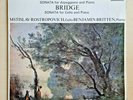 SCHUBERT / BRIDGE Sonata - ROSTROPOVICH / BRITTEN LP 1970 Decca SXL 6426 ED.1 NM