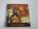W.A.S.P LAST COMMAND Promo CAPITOL ECS-91134 with OBI Japan VINYL LP WASP