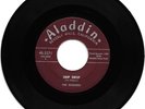 Rare 45 THE DODGERS “Drip Drop / Cat Hop” 1954 The Orig Aladdin 3271 Red Maroon