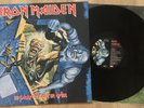 IRON MAIDEN - NO PRAYER FOR THE DYING - 1ST EUROPE PRESS MIT INNERSLEEVE