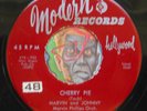 HEAR Marvin & Johnny 45 Cherry Pie / Tick Tock MODERN doo wop R&B