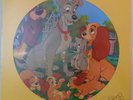 WALT DISNEY'S LADY AND THE TRAMP Disney Picture Disc Record SEALED Disneyland cr