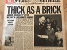 Jethro Tull Thick as a Brick A3U/B2U UK FIRST PRESS 1972 LP Newspaper Sleeve
